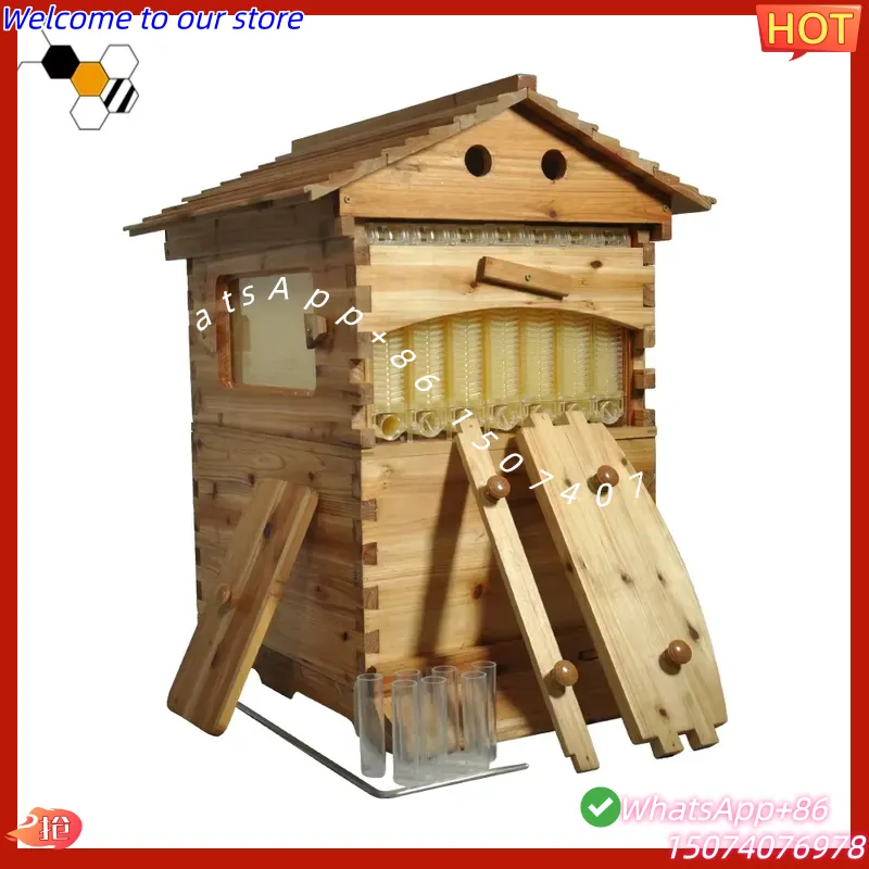 Beehive Frame Wax - Colmena de abejas automática de flujo