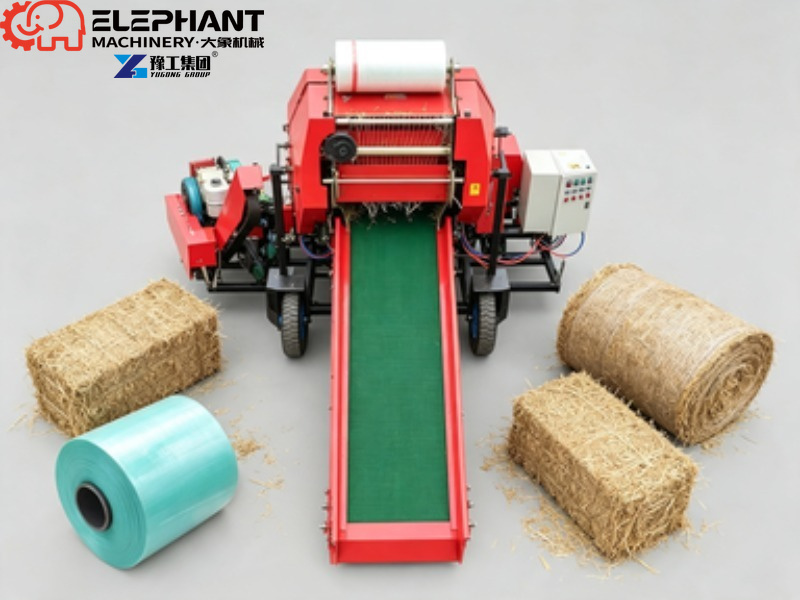 Agriculture Farming And Livestock - Empacadora y Envolvedora Combinada Agrícola para