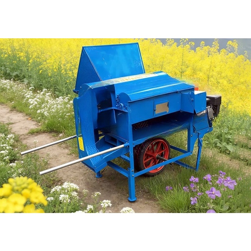 Rice Thresher Machine - Trilladora Vibratoria de Doble Rodillo, Máquina