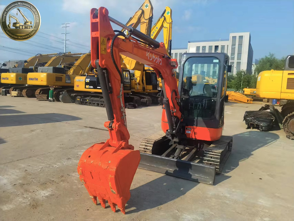 Farming Japan - Mini Excavadora Kubota U35 Usada de