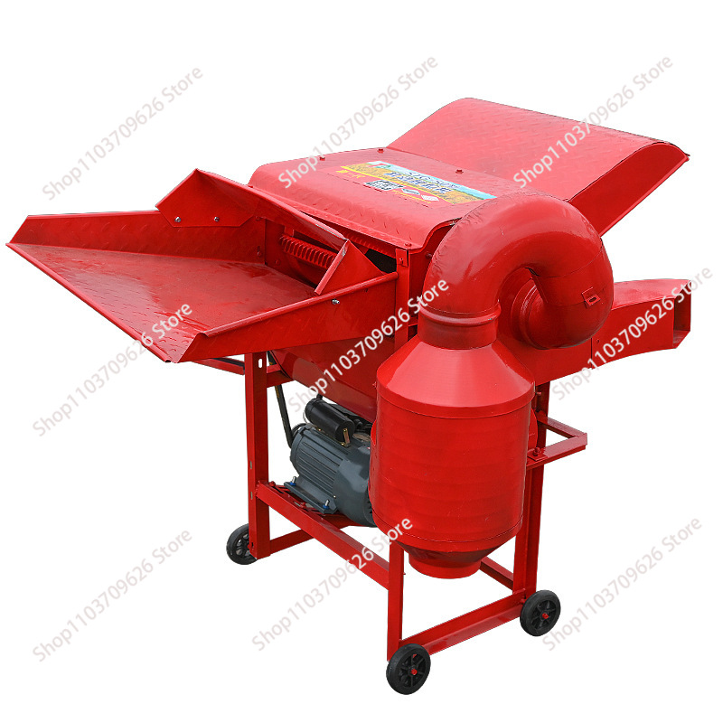 Rice Thresher Machine - Trilladora de legumbres multifuncional, Mini trilladora