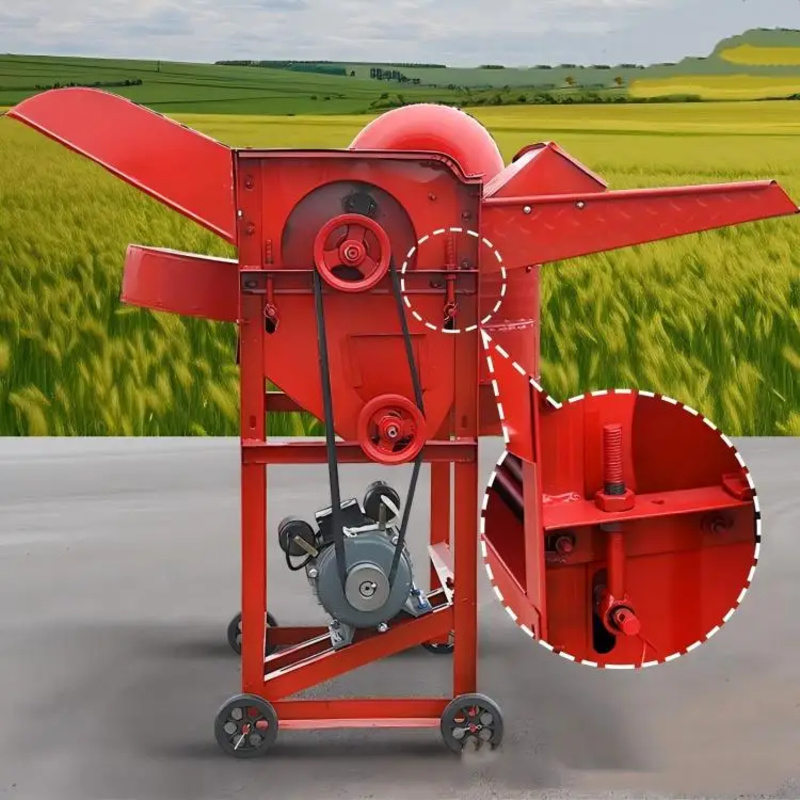 Rice Thresher Machine - Máquina Trilladora Portátil Multifuncional Mini Automática