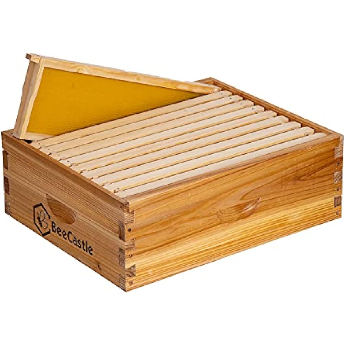 Caja de colmena Langstroth de  - Beehive Frame Wax reseña y precio