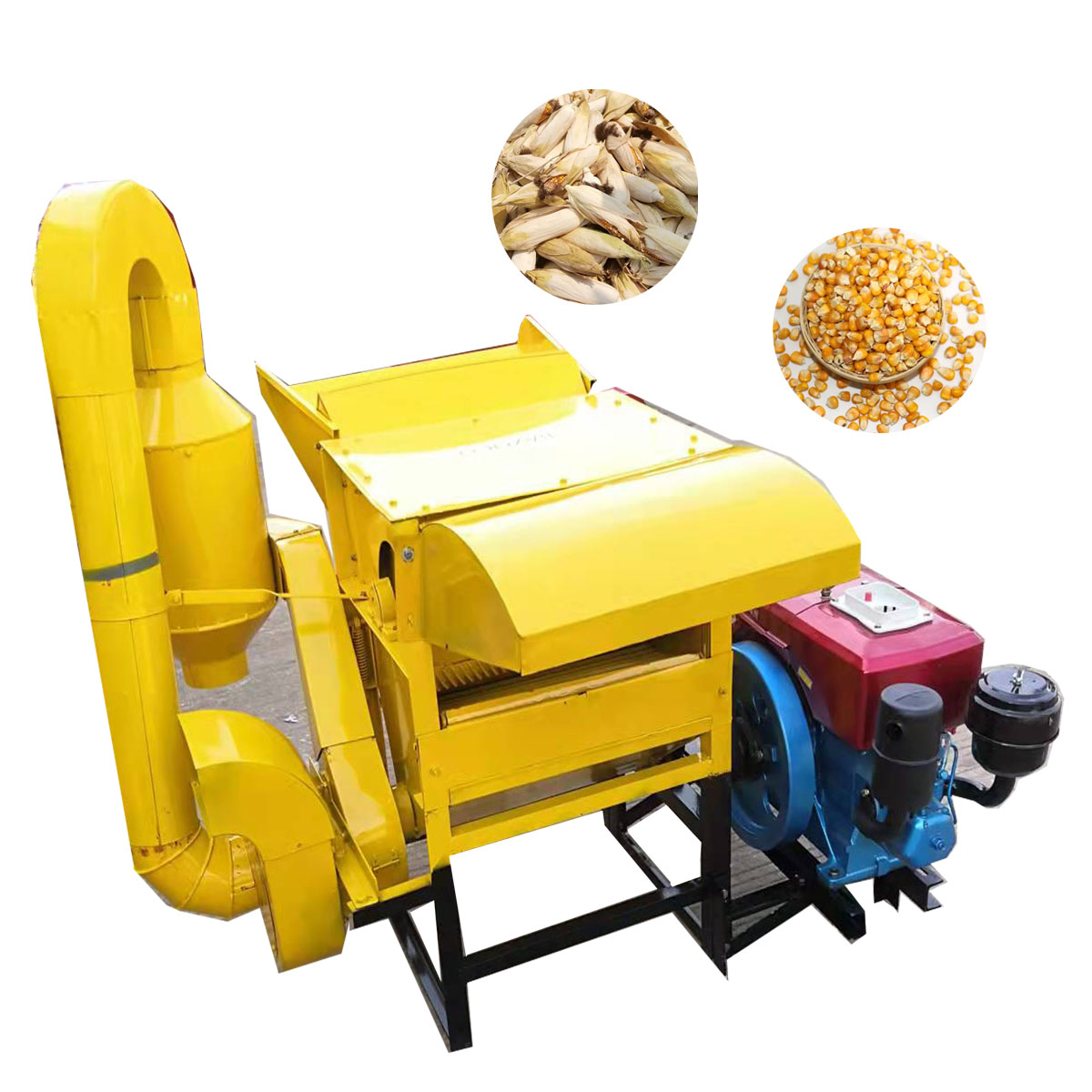 Máquina Trilladora Multifuncio - Rice Thresher Machine reseña y precio