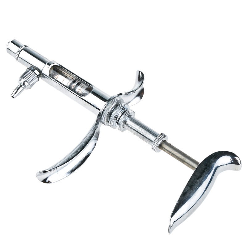Jeringa continua ajustable tip - Veterinary Syringe Gun reseña y precio